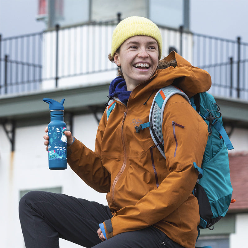 18oz Classic with Flip Seal Sport Cap - Snow Beasts - Image 3